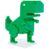 Dinosaurio Chrome bloques verde
