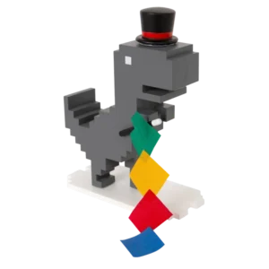 CDMagic Dinosaurio Chrome negro